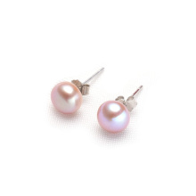 Boucles d&#39;oreilles perle en argent 925